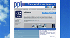 Desktop Screenshot of pplmedia.com