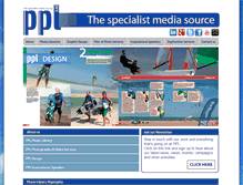 Tablet Screenshot of pplmedia.com